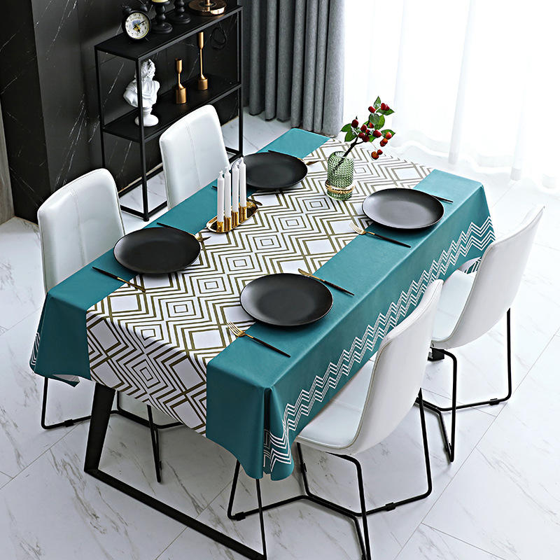 Simple Nordic Style PVC Square Tablecloth (Pattern)productInfoLeftImg