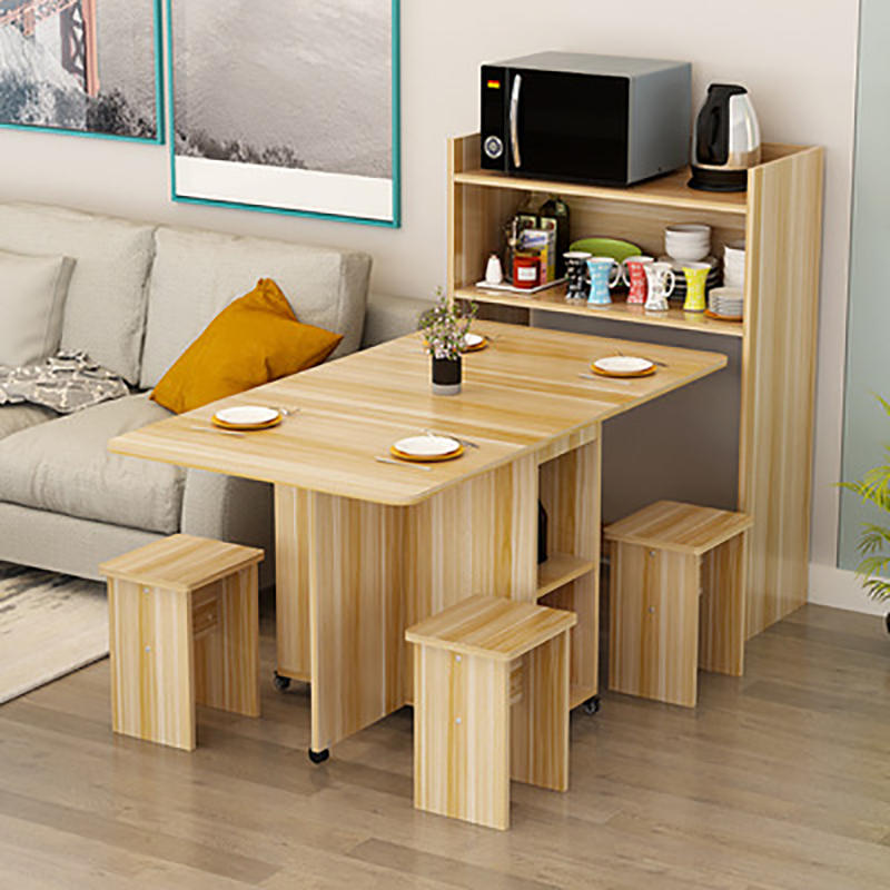 Multifunctional Folding Dining Table And Chair Combination (120 X 80CM)