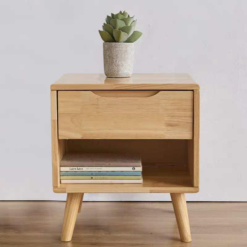 Simple Solid Wood Bedside TableproductInfoLeftImg