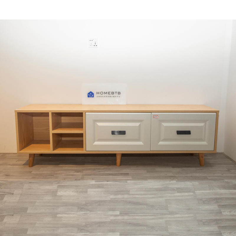 Nordic Minimalist White TV Cabinet