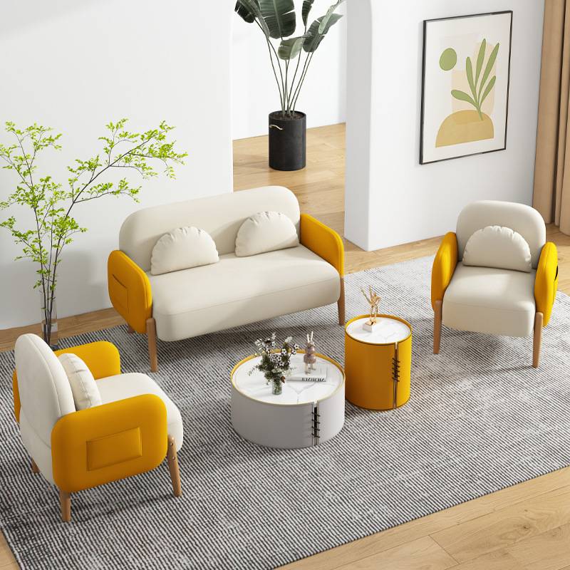 Nordic Minimalist Technology Fabric Sofa