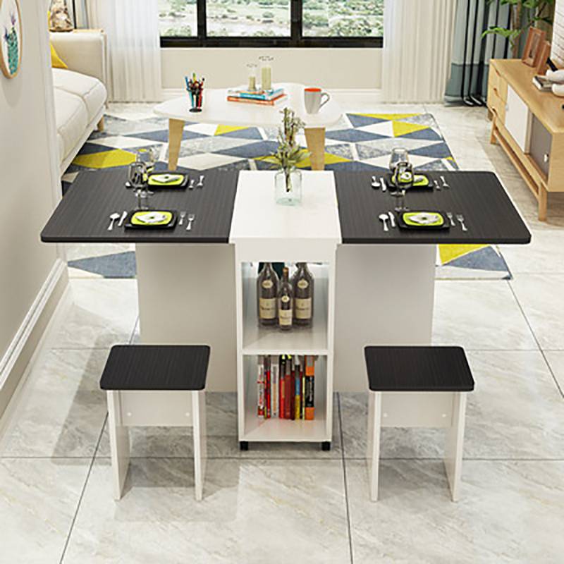 Multifunctional Folding Dining Table And Chair Combination (120 X 80CM)