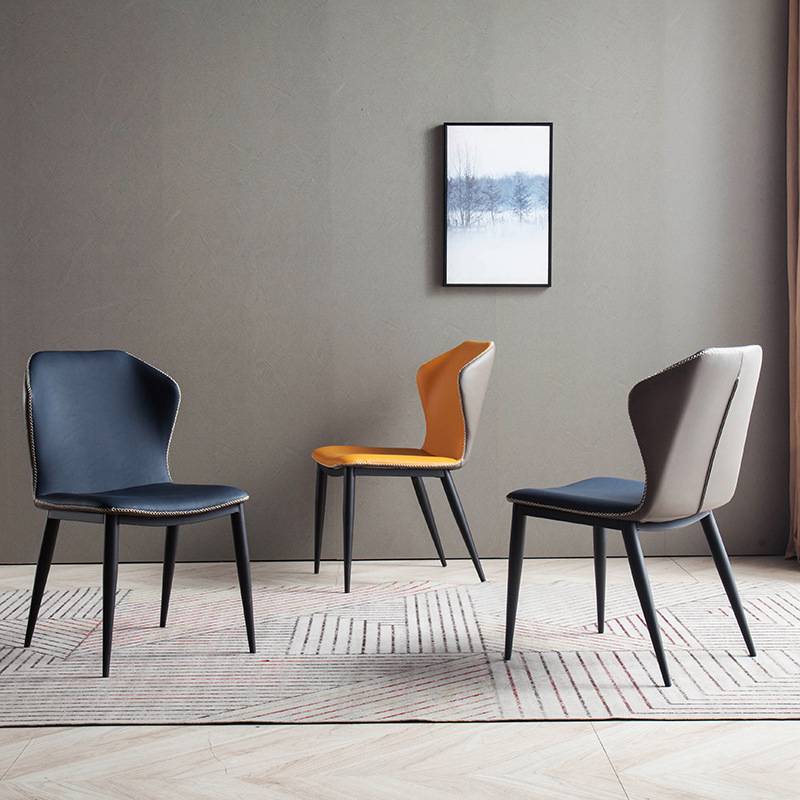 Light Luxury Style Minimalist Dining Table Chair