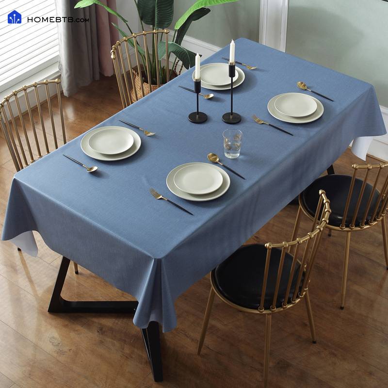 Water-proof Anti-scald PVC Tablecloth